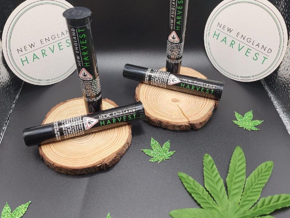 Preroll - Inquire at New England Harvest dispensary in Clinton, Massachusetts